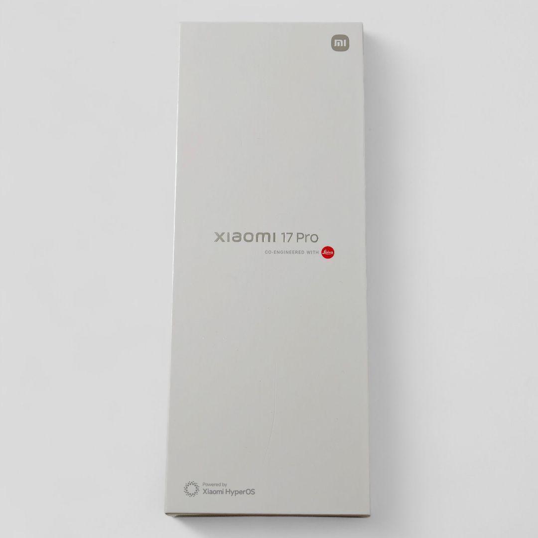 【Ratri】XIAOMI 17 Pro 16GB/1TB ホワイト中国版