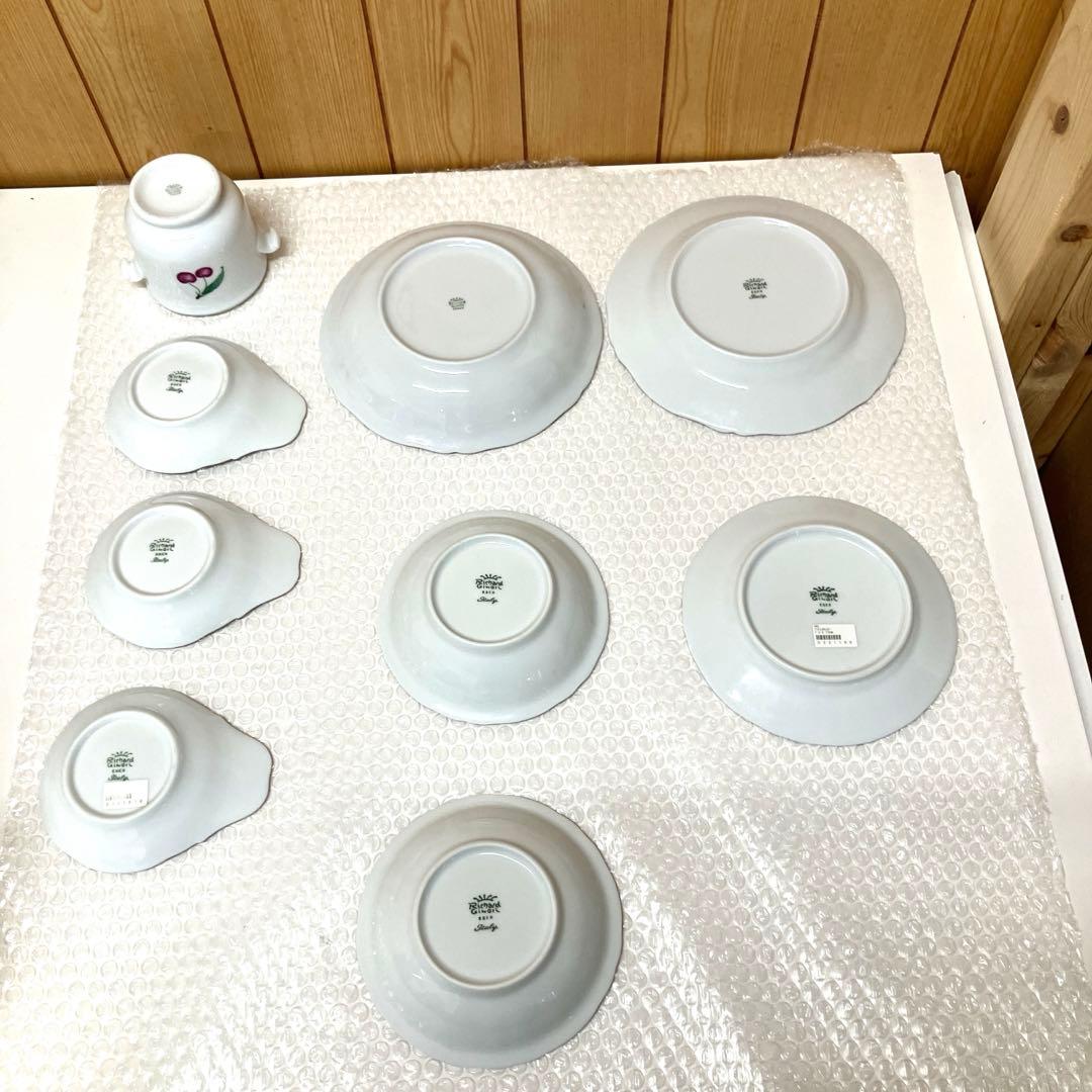 E55 リチャードジノリ アンティコ チェリー プルーン 全9点セット