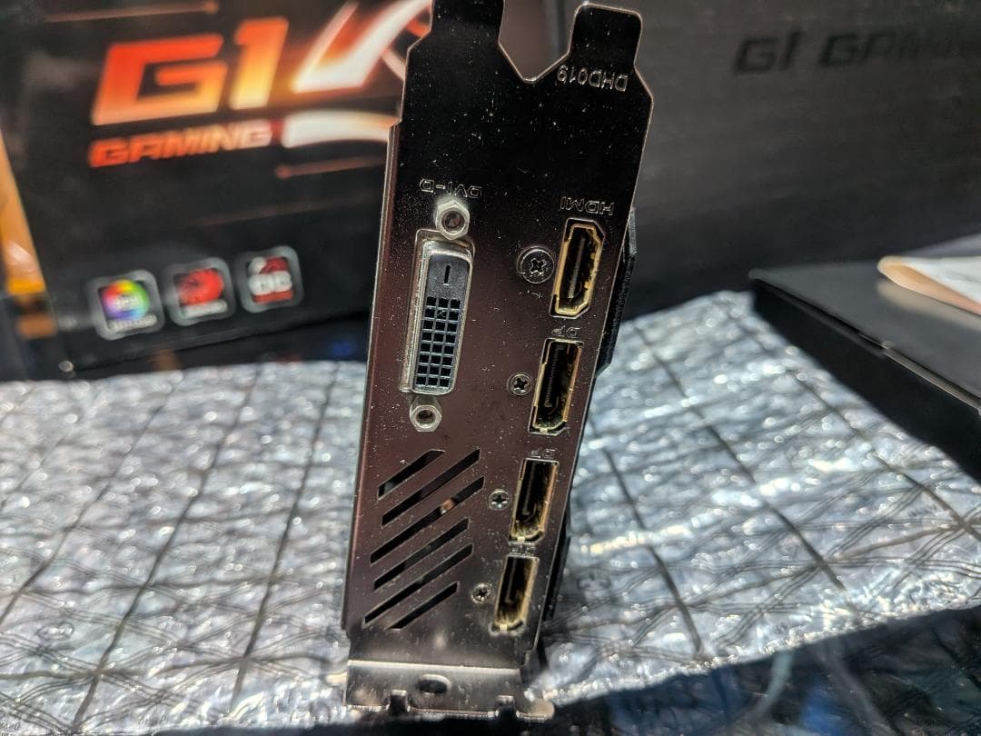 【動作確認済】Gigabyte GTX1060 G1 Gaming 6G