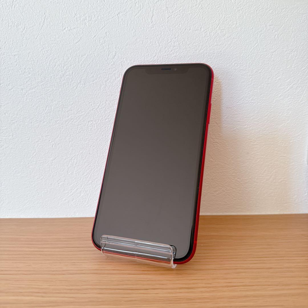 iPhone 11 64GB RED レッド SIMフリー 【美品・本体のみ】