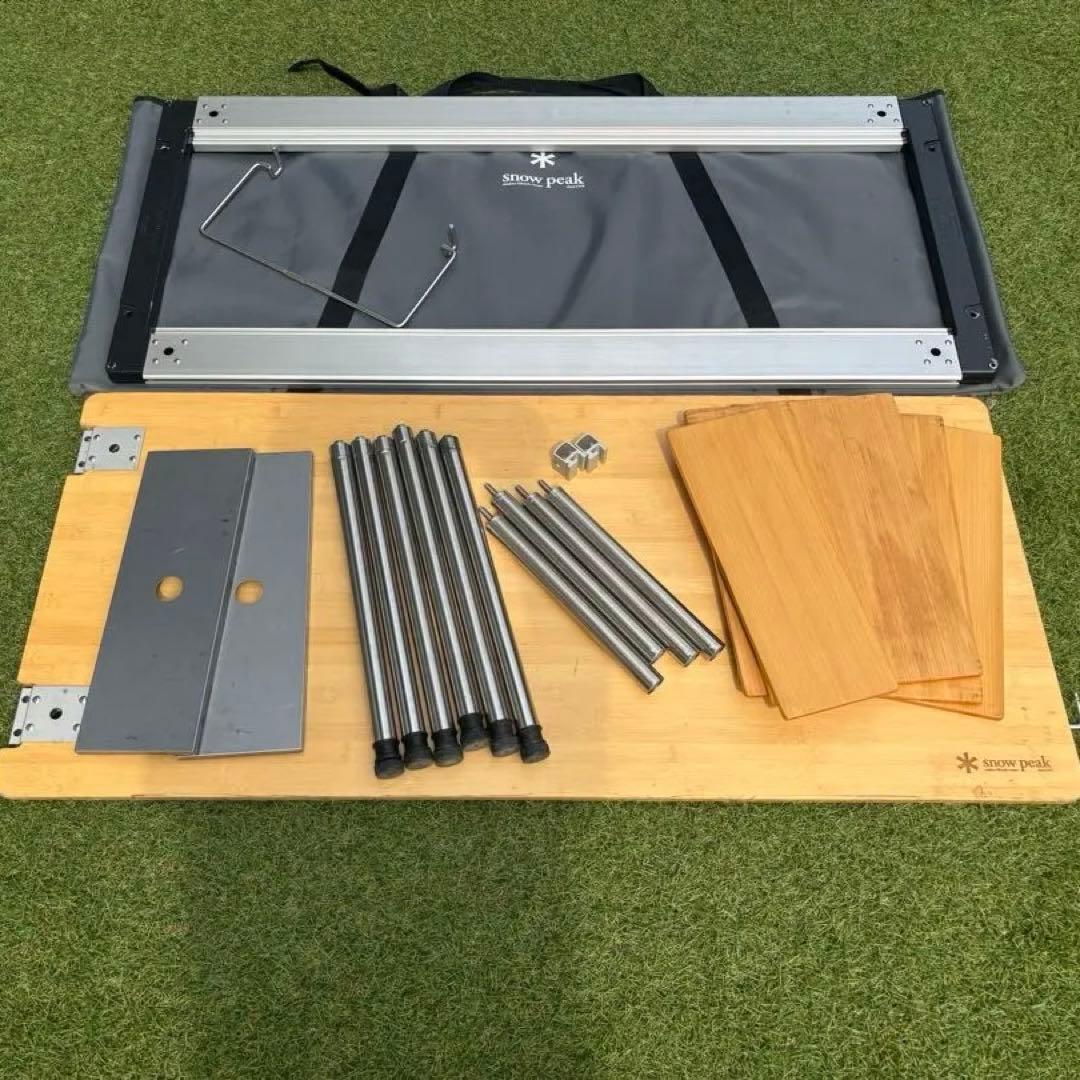 【週末値下】スノーピーク IGTテーブルロングセット9万円相当