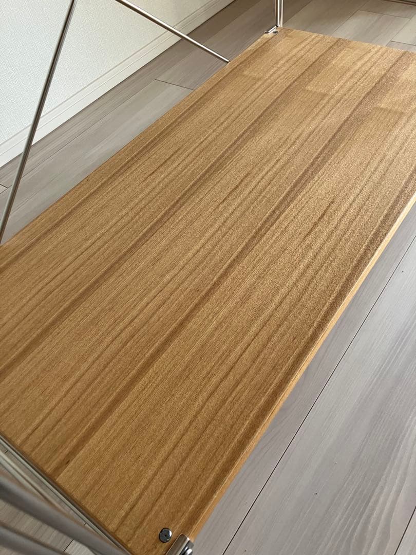 MUJI 無印良品 ステンレスユニットシェルフ　ワイド　小