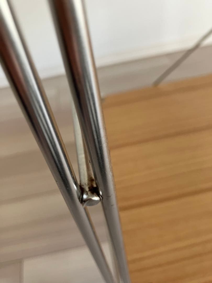 MUJI 無印良品 ステンレスユニットシェルフ　ワイド　小