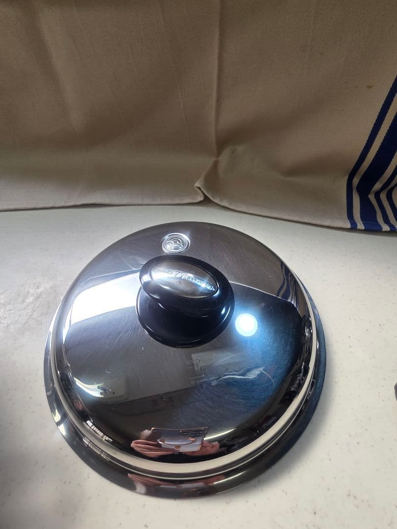 サラダマスター(SALADMASTER) ３QT 深型鍋　&　蒸し器　Set