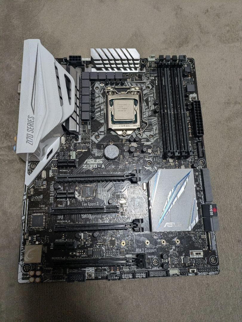 【CPU付i5-6600K】ASUS Z170-A / LGA1151