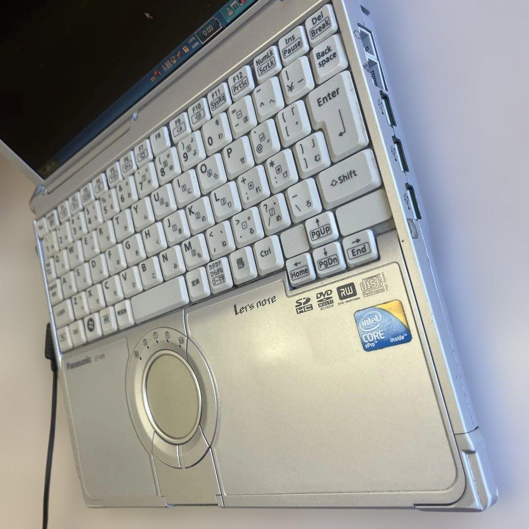 ★訳あり格安★WindowsXP★長時間バッテリー付き12.1インチモバイルPC