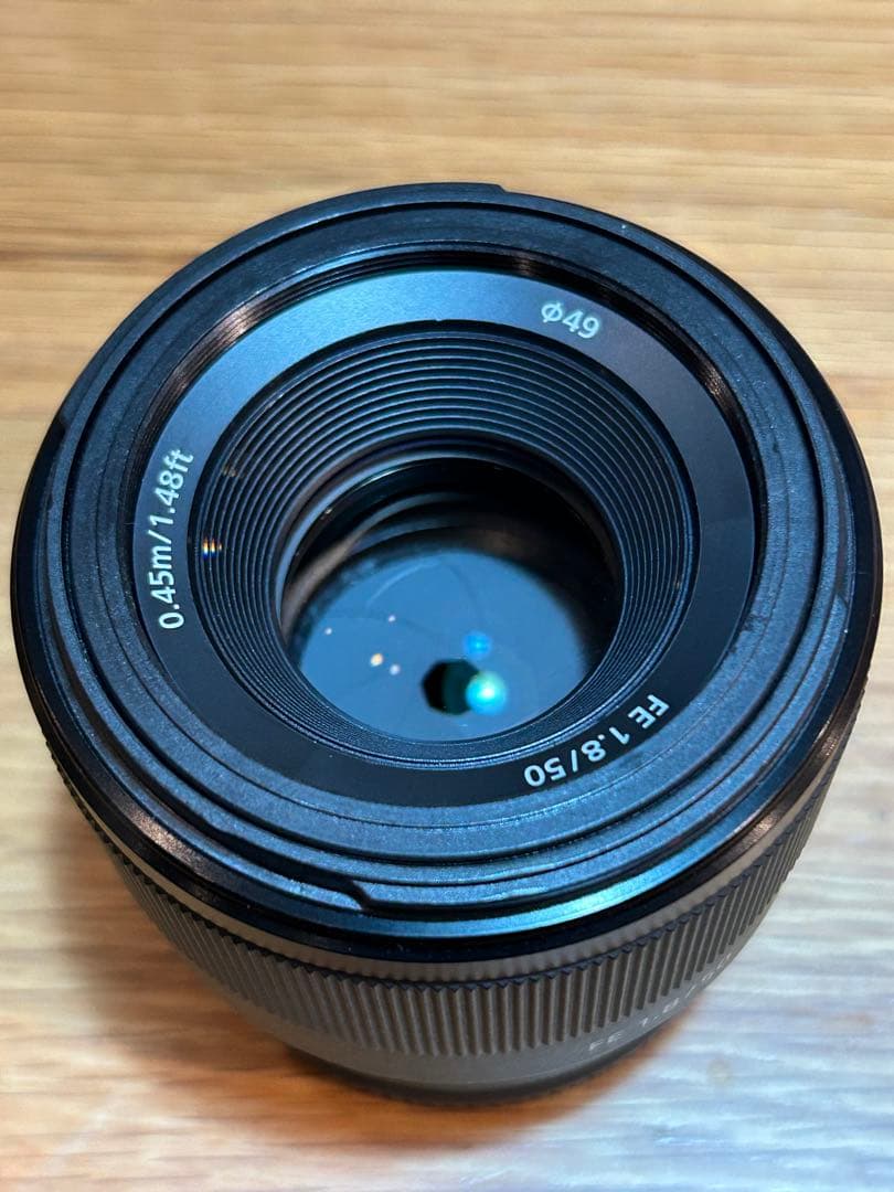 SONY FE 1.8/50 単焦点レンズ 本体　sel50f18f