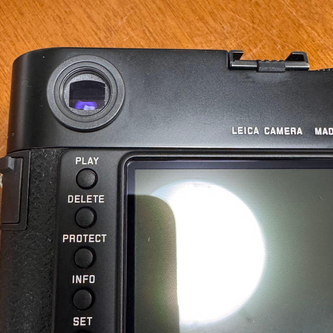 Leica M8.2デジタルカメラ ブラックペイント レンジファインダー