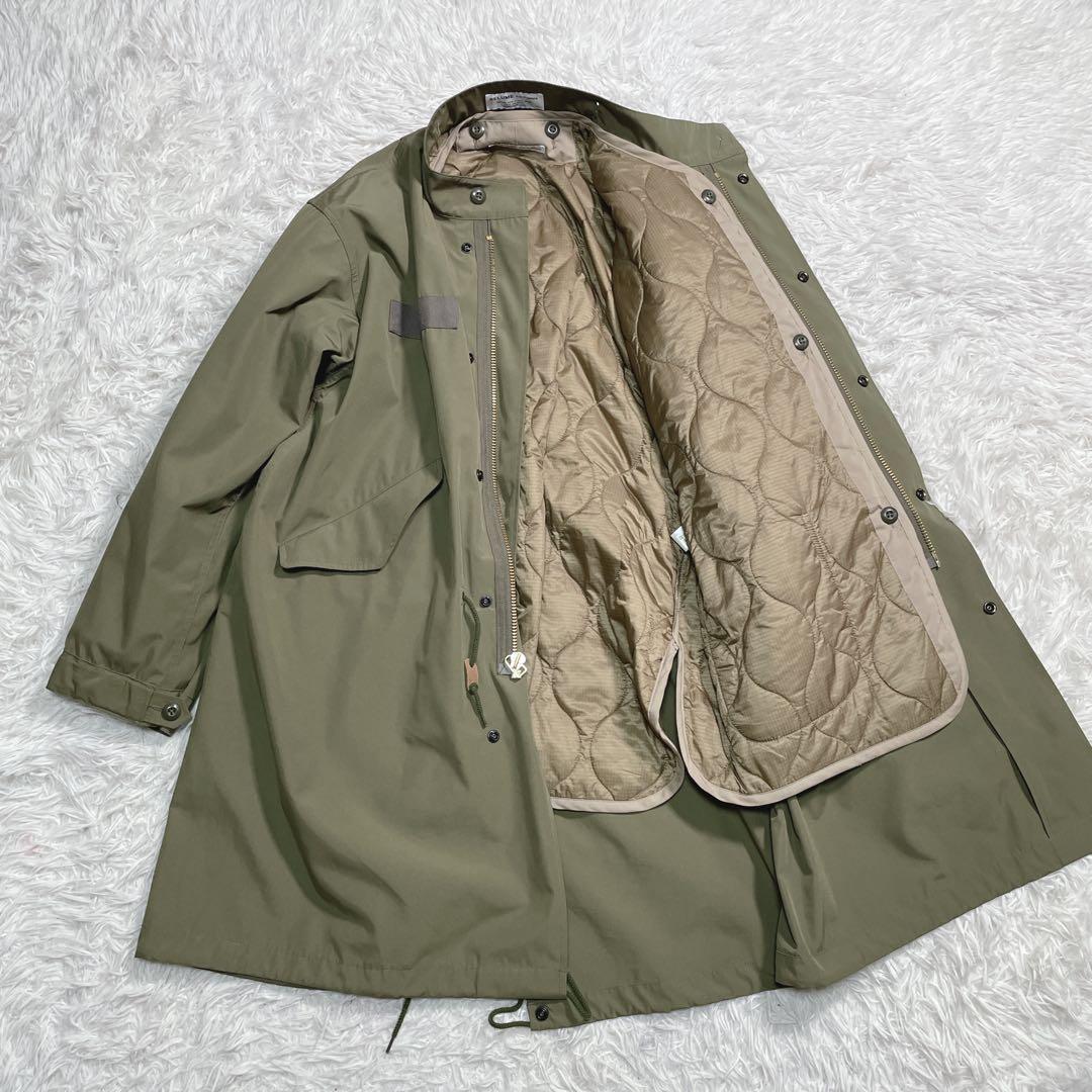 極美品　ジャーナルスタンダードレリューム　モッズコート　キルティングライナー　L