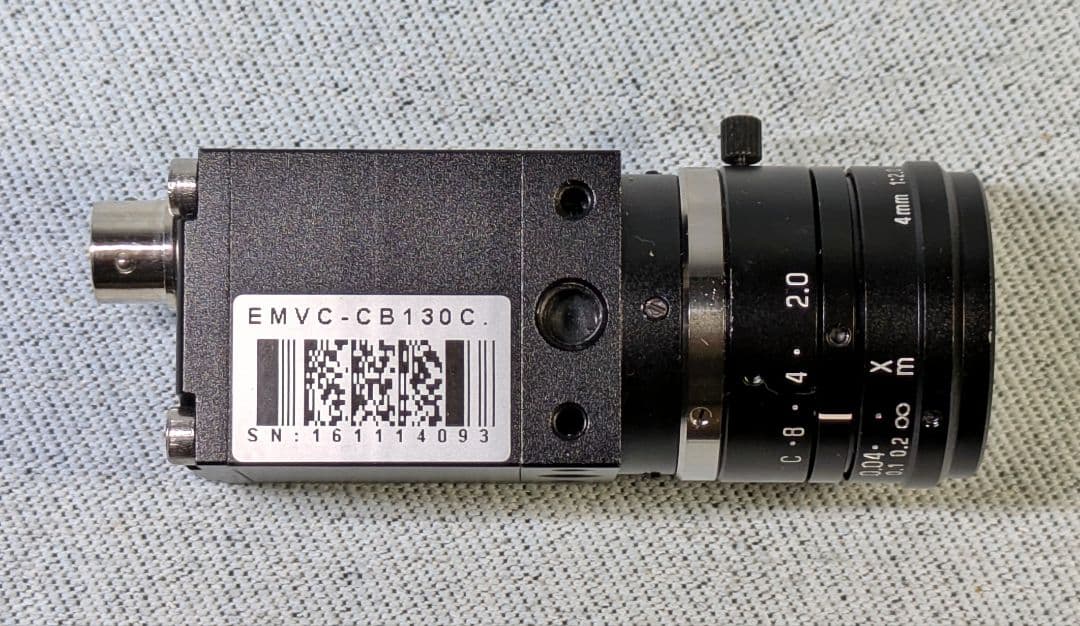 【ほぼ新品】⚫ミスミ高速撮影対応カメラEMVC-CB130C 4mmレンズ付き