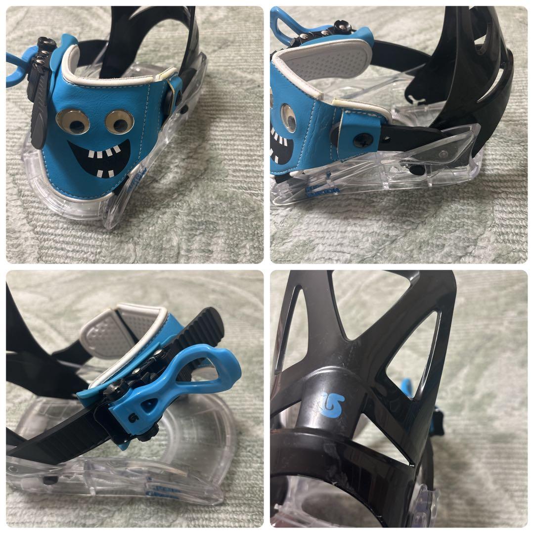 キッズ子供スノーボード　3点セット 板新品　ブーツ新品　　ビンディング中古