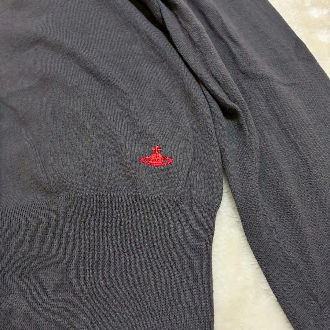 ヴィヴィアンウエストウッド レッドレーベル　オーブ刺繍　カーディガン　サイズ3