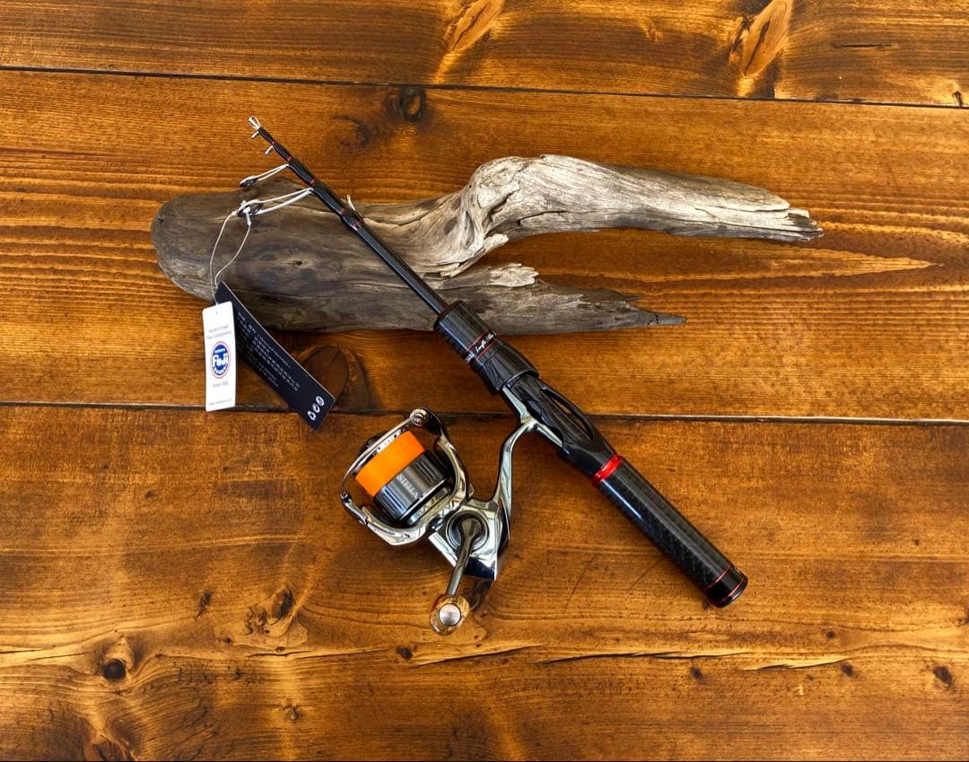 スピニングテレスコロッド　5ft6inch　トラウトロッド　渓流　Fujiガイド