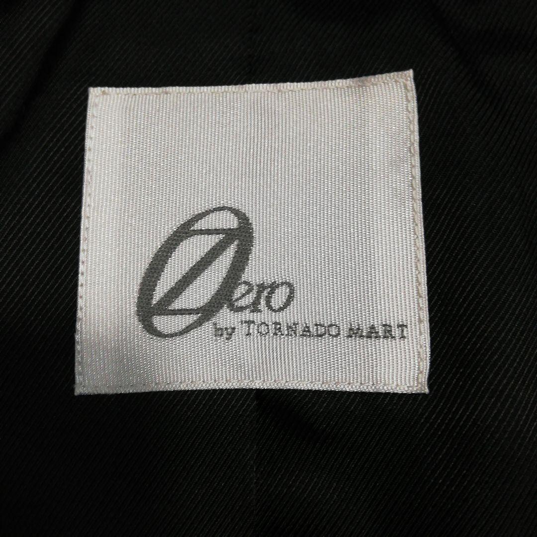 ゼロバイトルネードマート シャンブレーナイロンロングダウン ダウンコート グレー