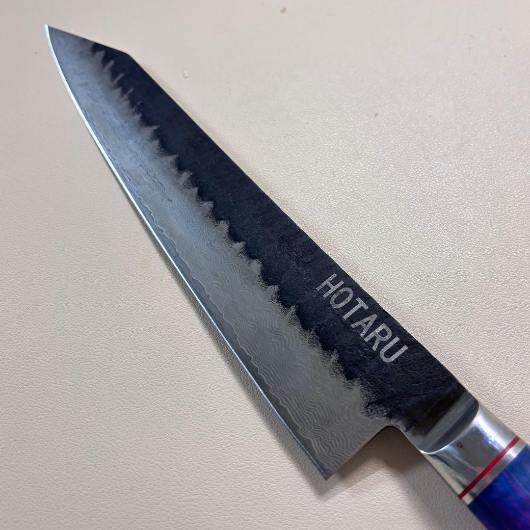 240mm黒打ちダマスカス　(切付型)牛刀シェフナイフ 牛刀【新品】…