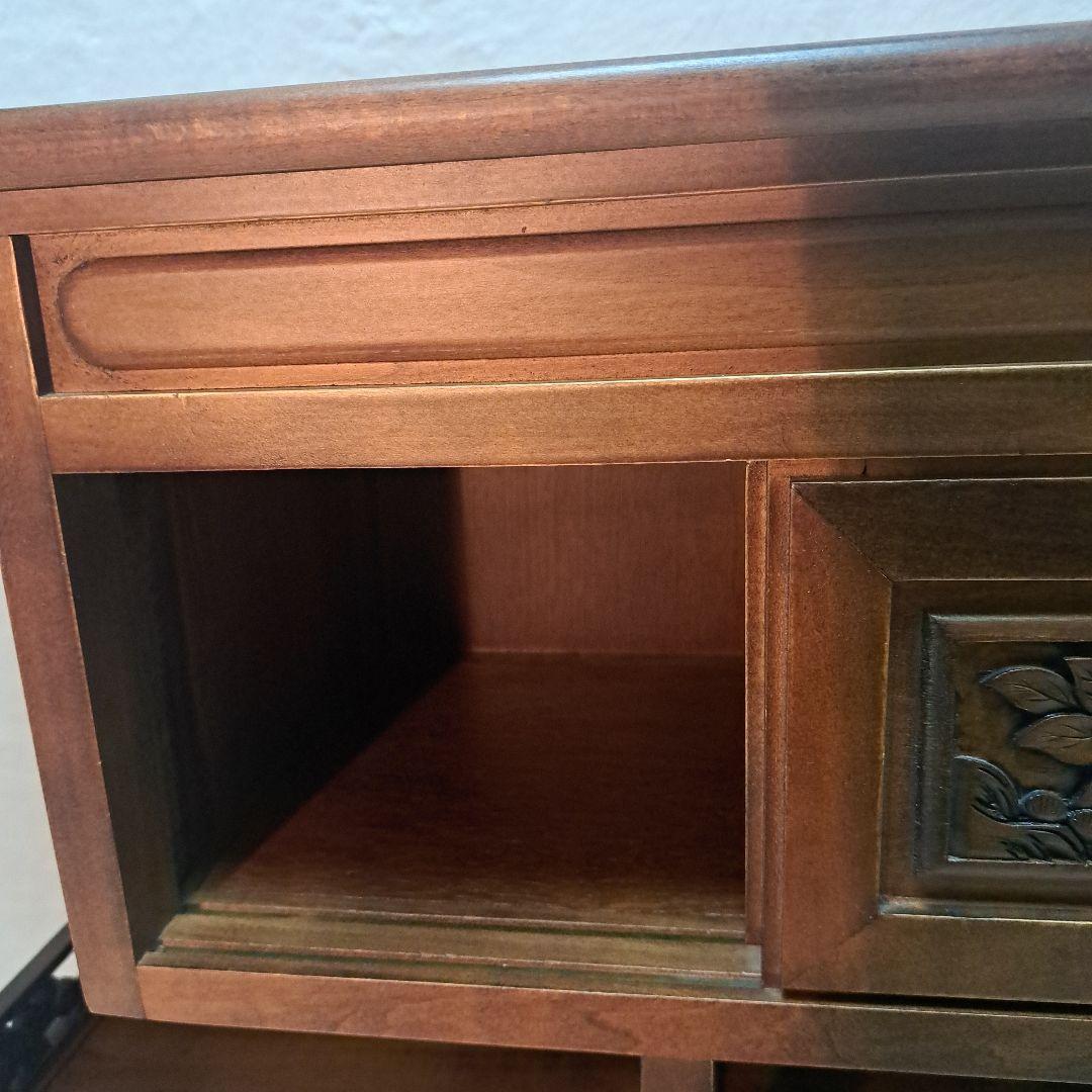 和風 昭和レトロ 水屋箪笥 茶箪笥 古家具 アンティーク古道具