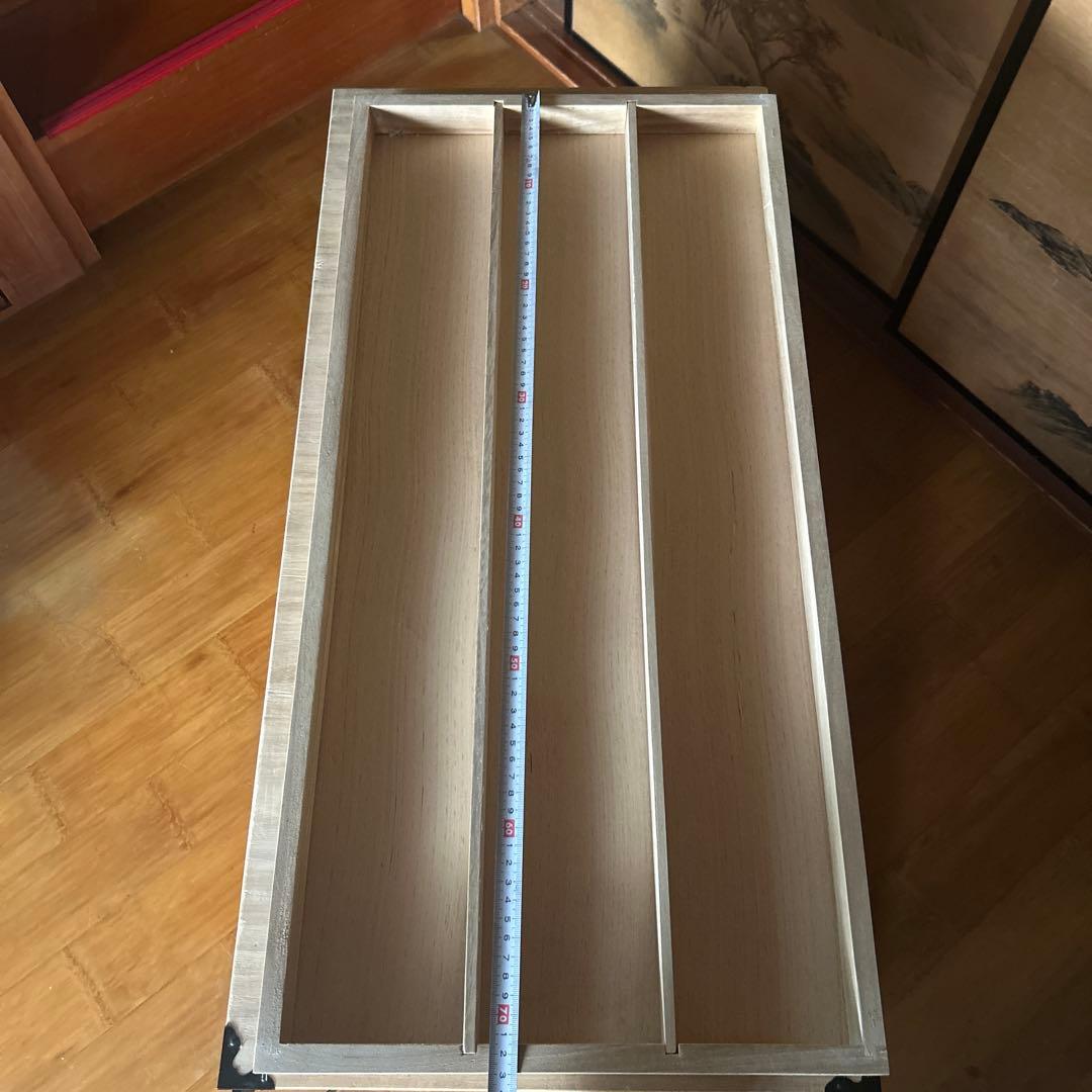 掛け軸用桐箪笥　掛け軸桐箪笥　掛軸箪笥　お茶道具