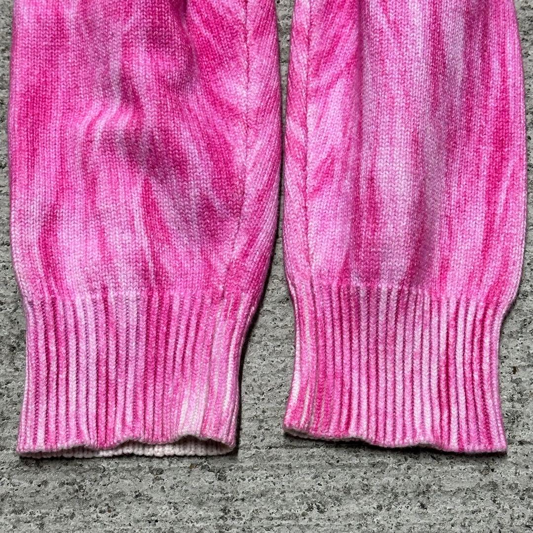 【即完】STUSSY printed fur sweater