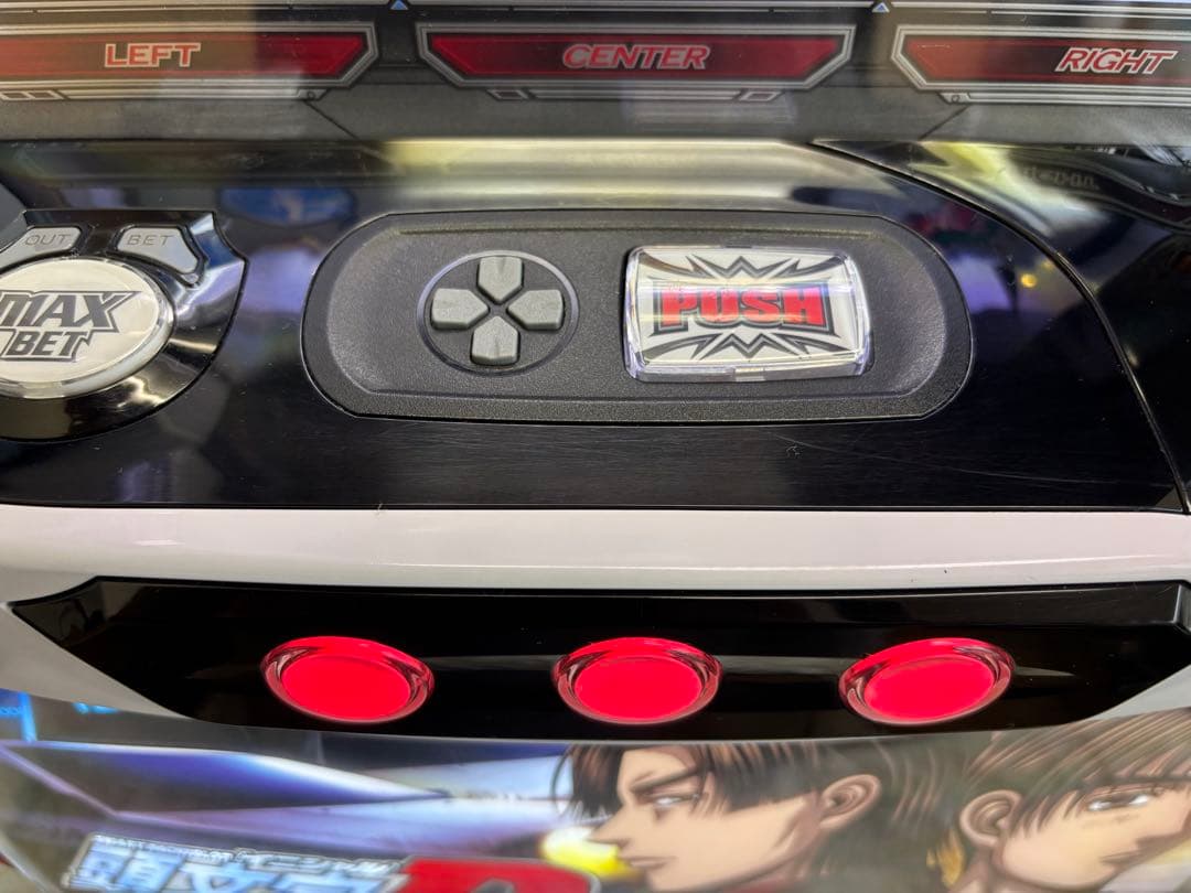 パチスロ実機【L 頭文字D 2nd YR】ユニット付 無段階ボリューム 送料無料