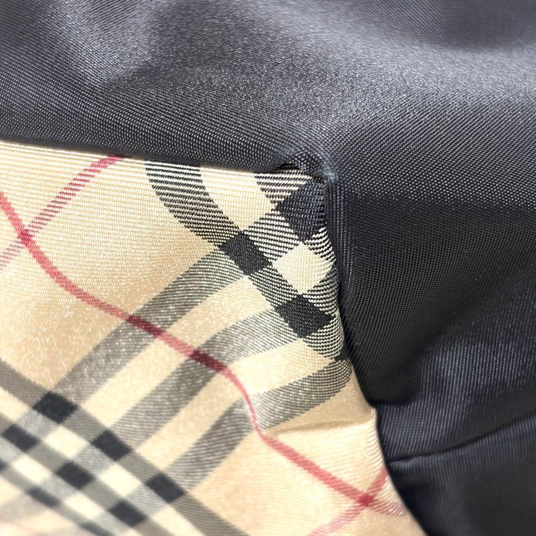✨美品✨BURBERRY バーバリー　ハンドバッグ　ミニトート　黒