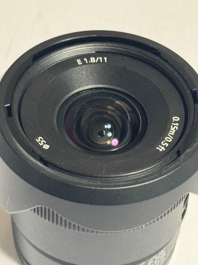 【美品】SONY E 11mm F1.8 単焦点レンズ
