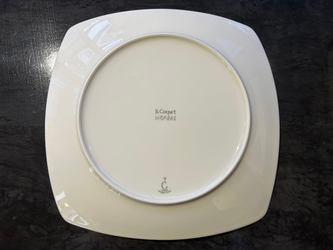 ジャンルイコケ　スクエアプラチナプレート　3枚