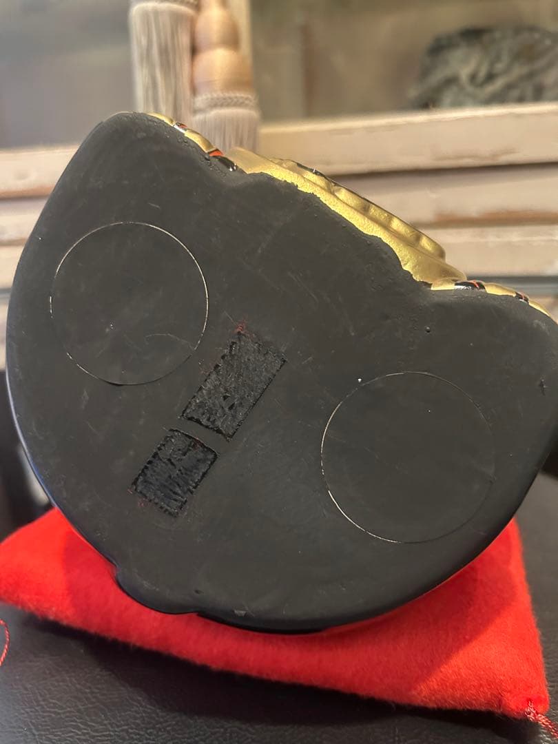 運気上昇&良縁を招く⭐︎招き猫⭐︎常滑焼⭐︎黒⭐︎左手あげ⭐︎貯金箱⭐︎福猫