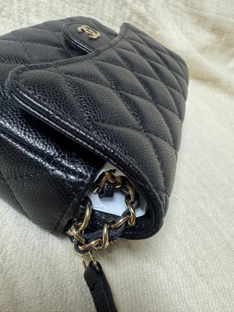 CHANEL❤︎マトラッセ フラップ フォンケース チェーンウォレット