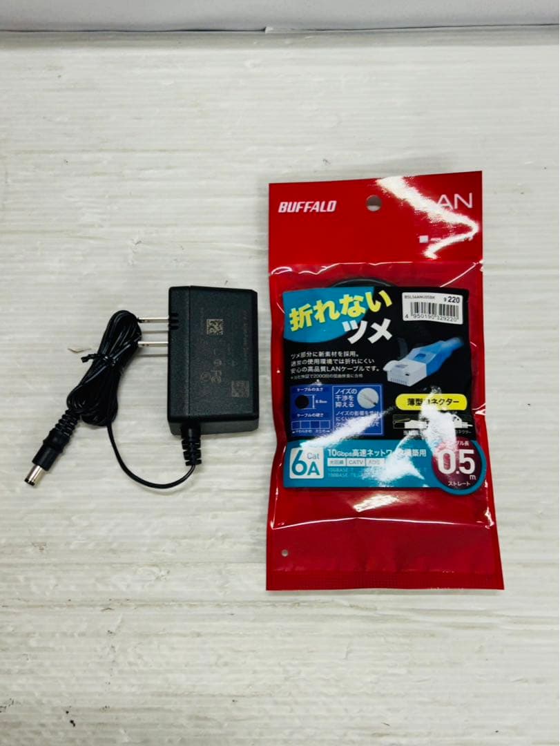★未使用★極美品　BUFFALO Wi-Fi 6 AX4 ルーター　　114