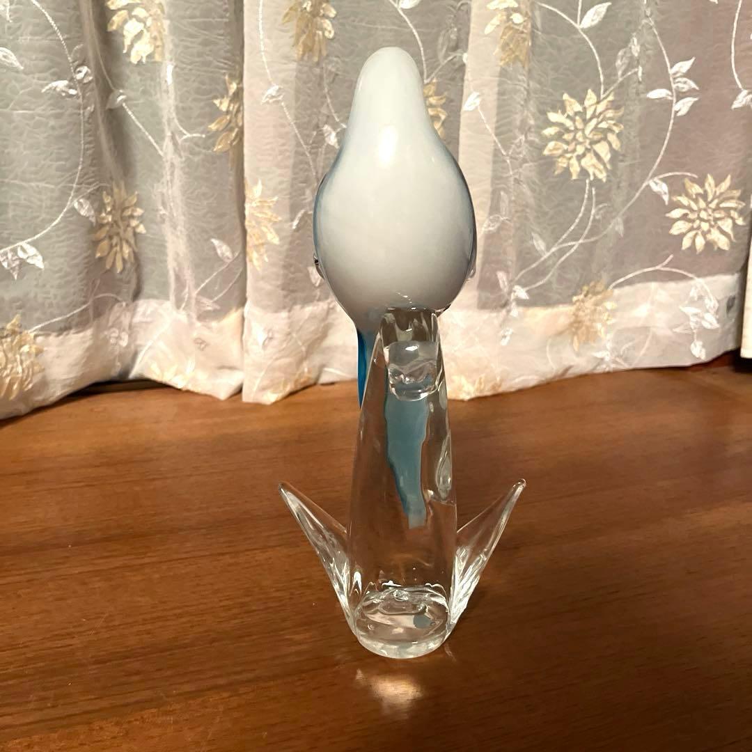 ムラーノガラス　formia 青い鳥