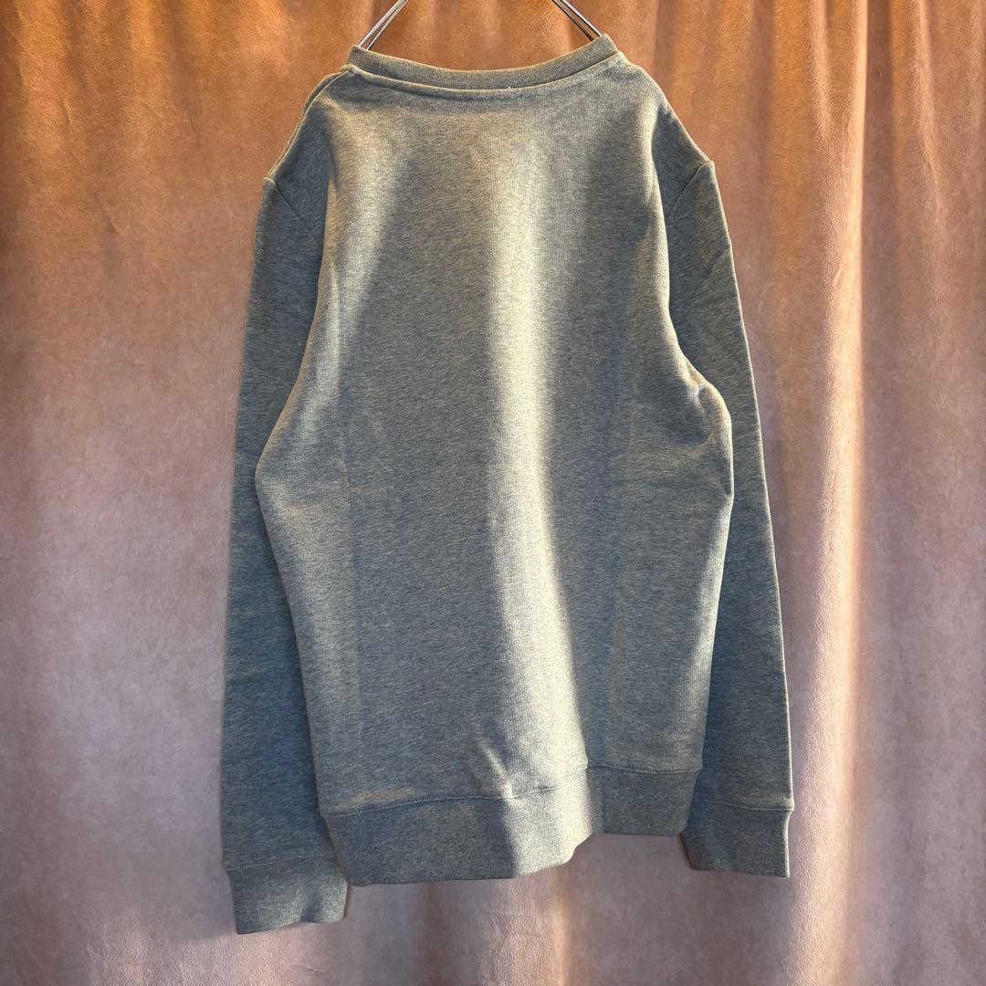 A.P.C. グレー ロゴ スウェット V.P.C. 反転ロゴ