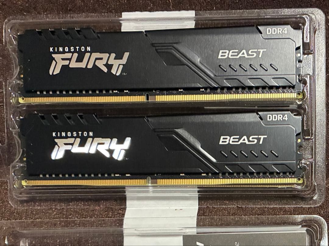 メモリー KINGSTON FURY DDR4 32GB (2x16GB) 3200MHz