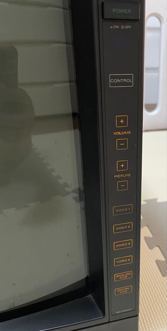 【希少品】ソニートリニトロンカラーモニターKX-21HV1 ジャンク品 部品取り