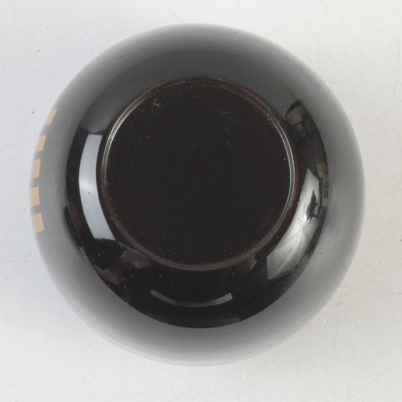 茶道具　北村葵春作　香ノ図蒔絵　中棗　共箱　V　9469