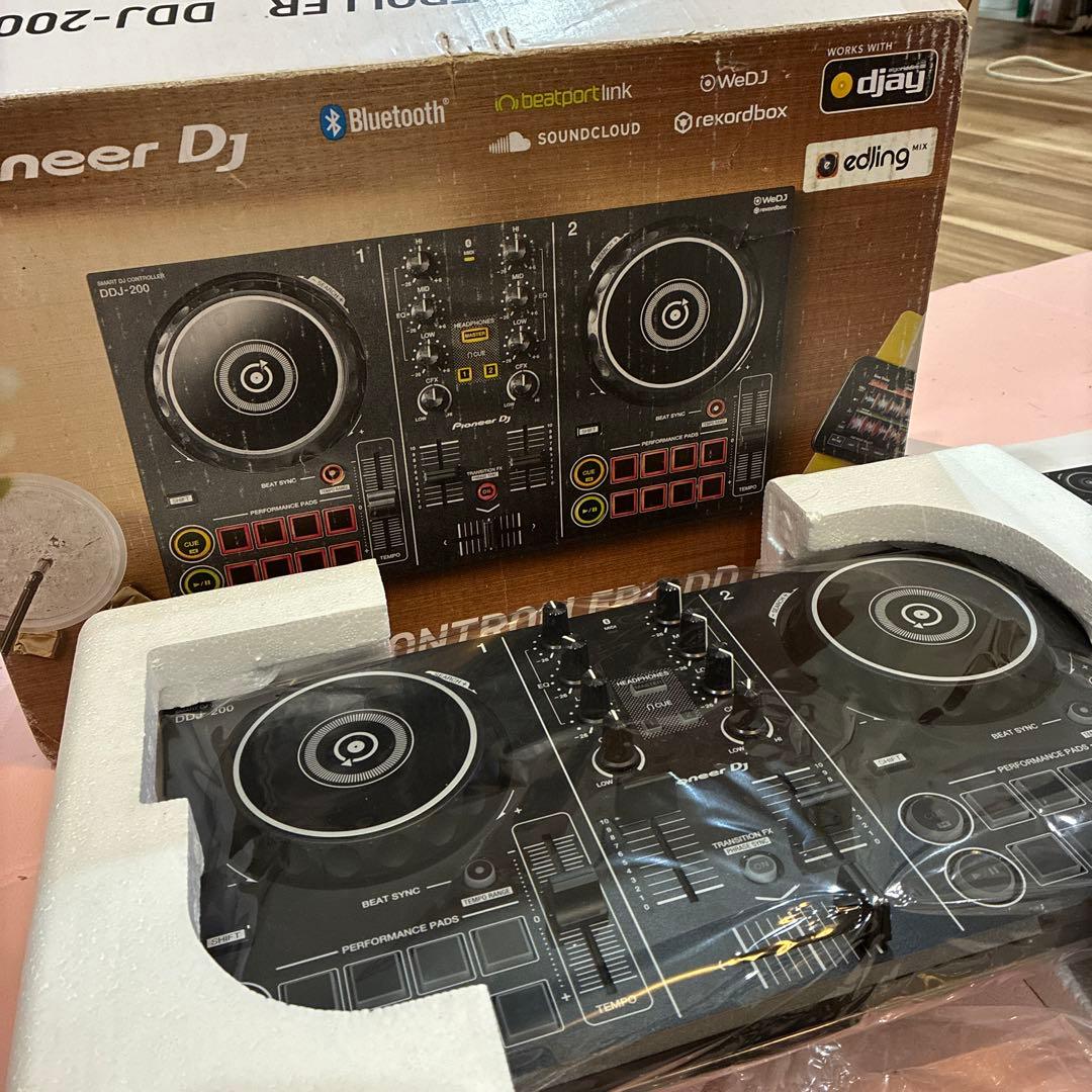 鯖の　美品廃盤品　Pioneer DJ DDJ-200 DJコントローラー