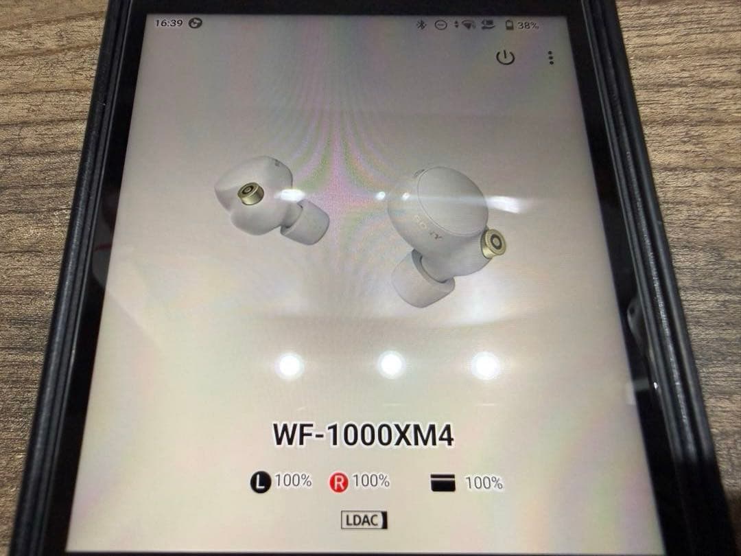 SONY WF-1000XM4 プラチナシルバー 新品純正バッテリー交換済み