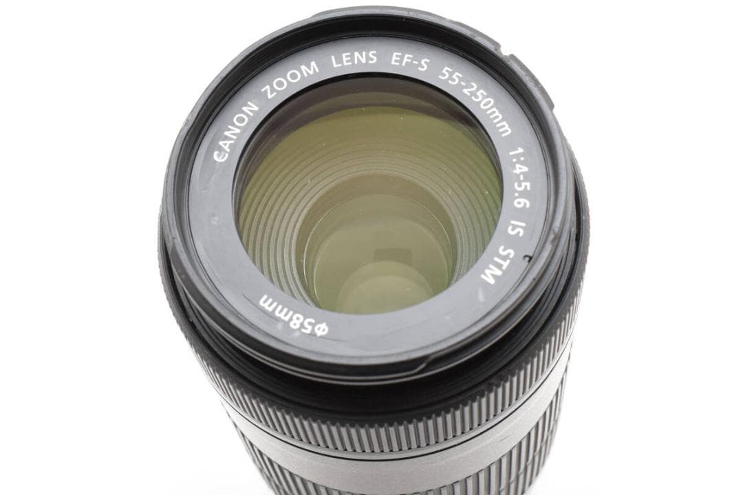 【美品・動確済】キャノン EF-S 55-250mm F4-5.6 IS STM