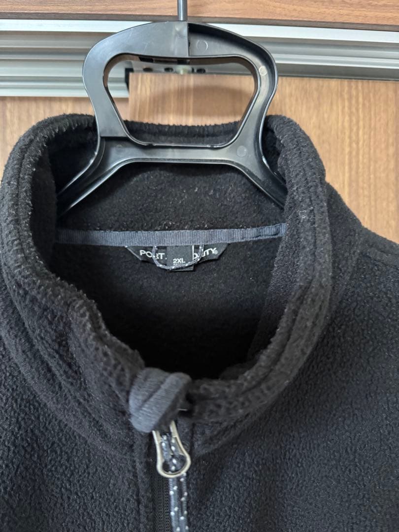 700FILL Small Payment Logo フリースベスト XXL