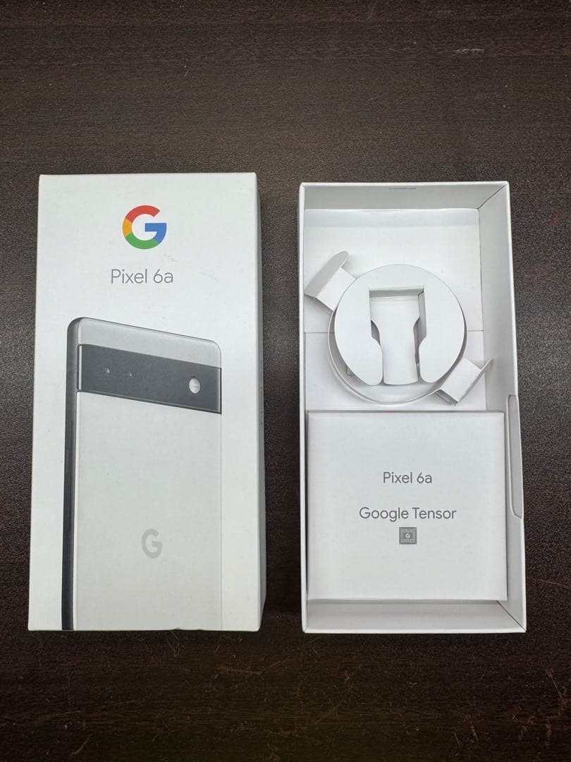 【画面割れ】Google Pixel 6a ホワイト 【動作品】