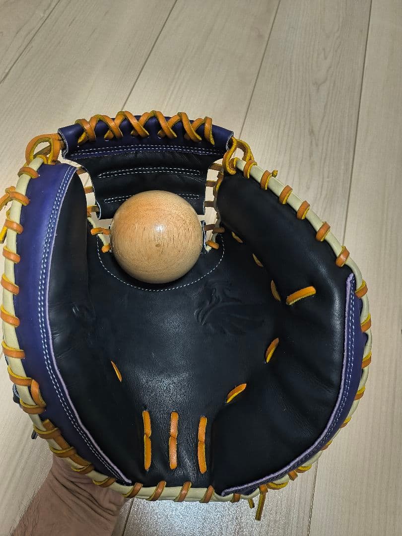 3/30昼までの出品　Genuine　軟式キャッチャーミット　店舗オーダー