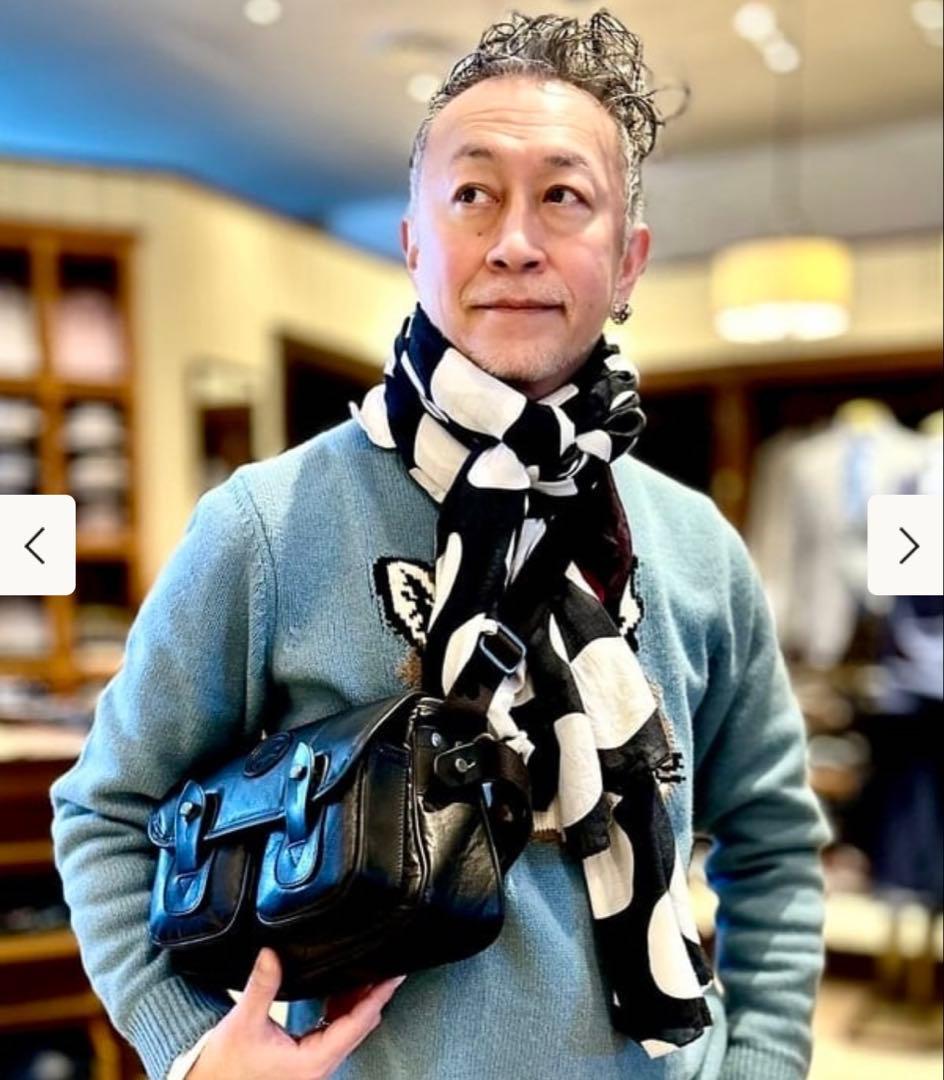 BEAMS F【別注】HUNTING WORLD / レザー キャリーオール S