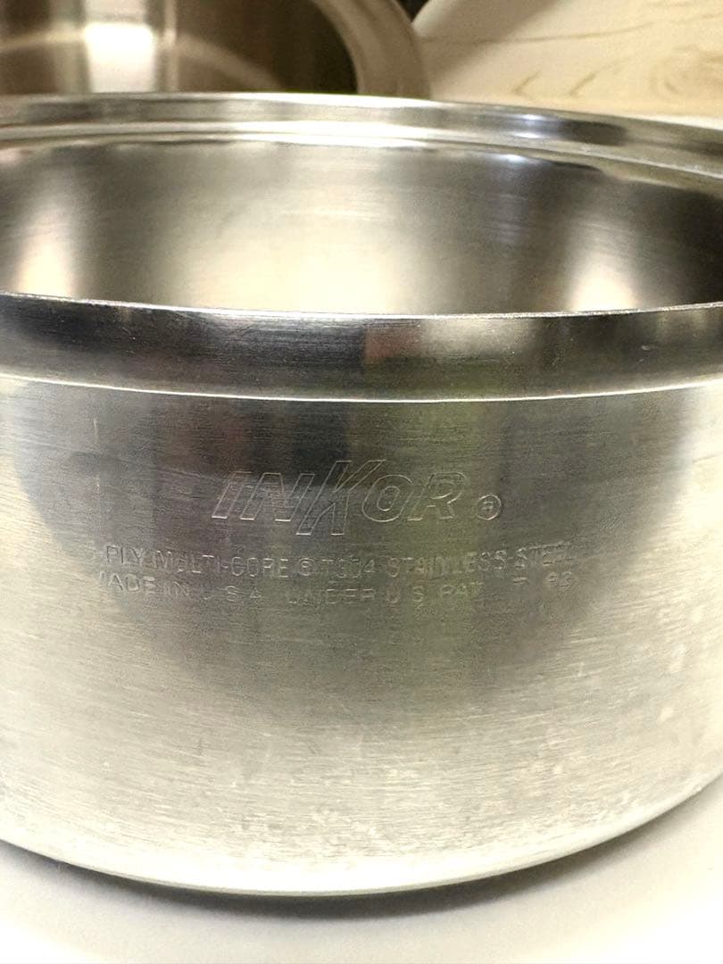 INKOR（インコア）*ステンレス製 片手鍋 スチーマー