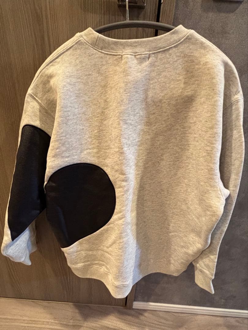 トップス NKNIT pattern pullover sweat L.GRAY 130