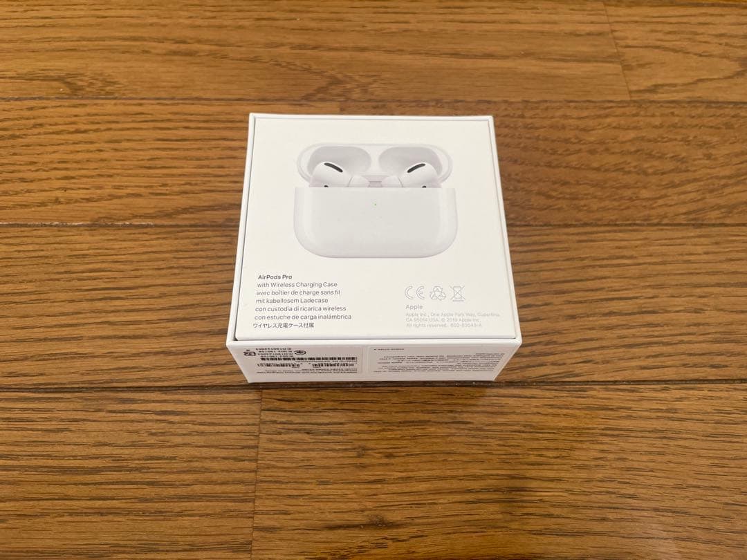 【美品・完品】AirPods Pro 第1世代 ケース・箱付き 未使用付属品あり