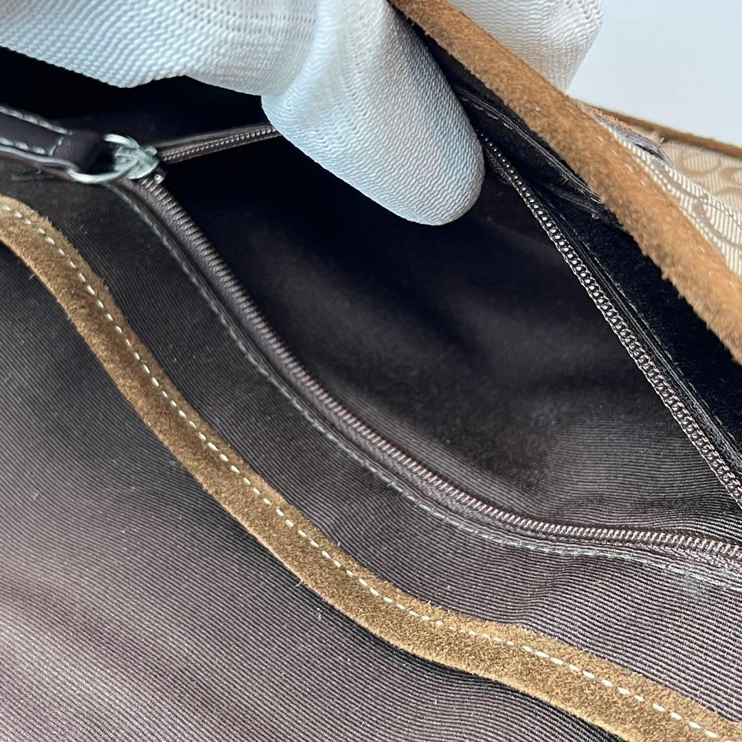 COACH ハンドバック ソーホー シグネチャー ブラウン