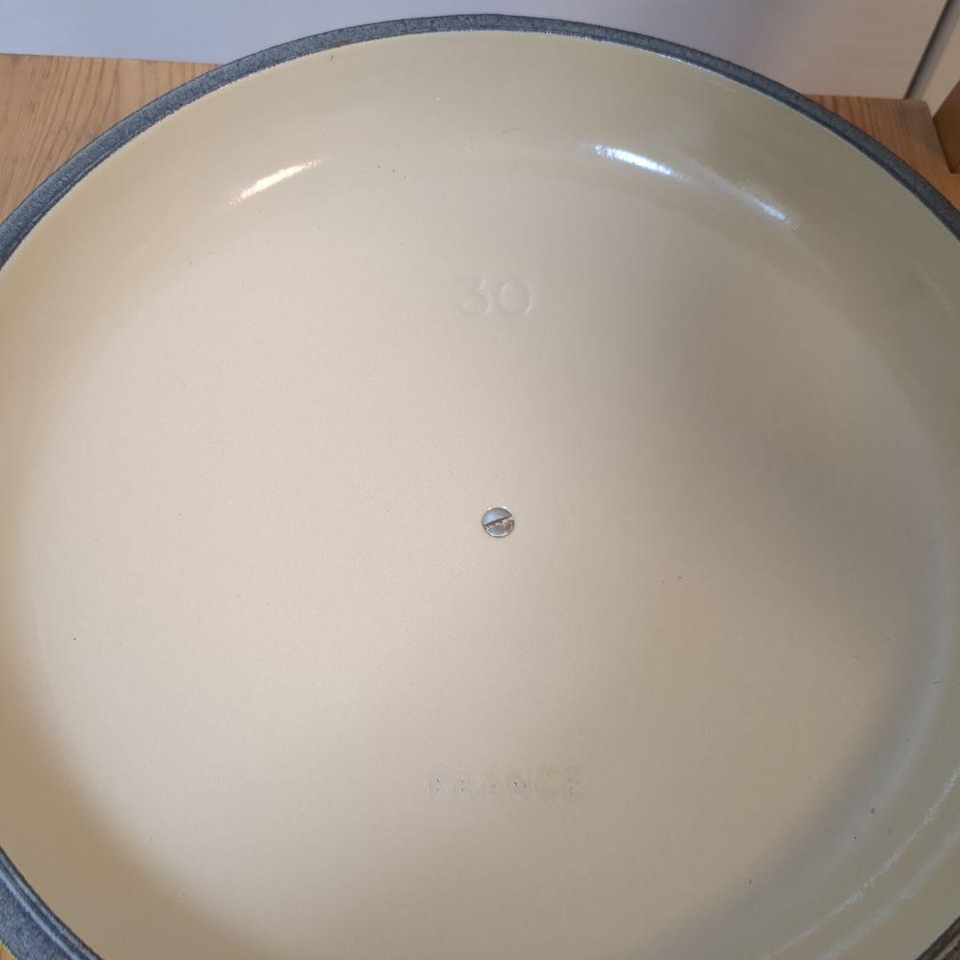 【新品未使用】LE CREUSET 30 イエロー ビュッフェキャセロール