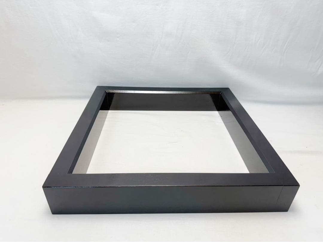 未使用 茶道具 炉壇 利休炉壇 銅版 上 炉蓋付 黒塗炉縁 3点セット 紙箱