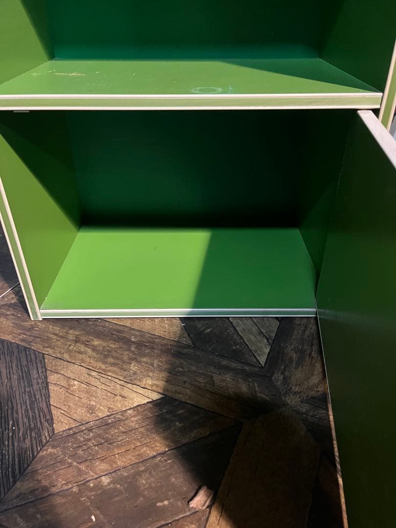 棚 ラック 緑 グリーン 昭和レトロ レトロポップ インテリア 当時物