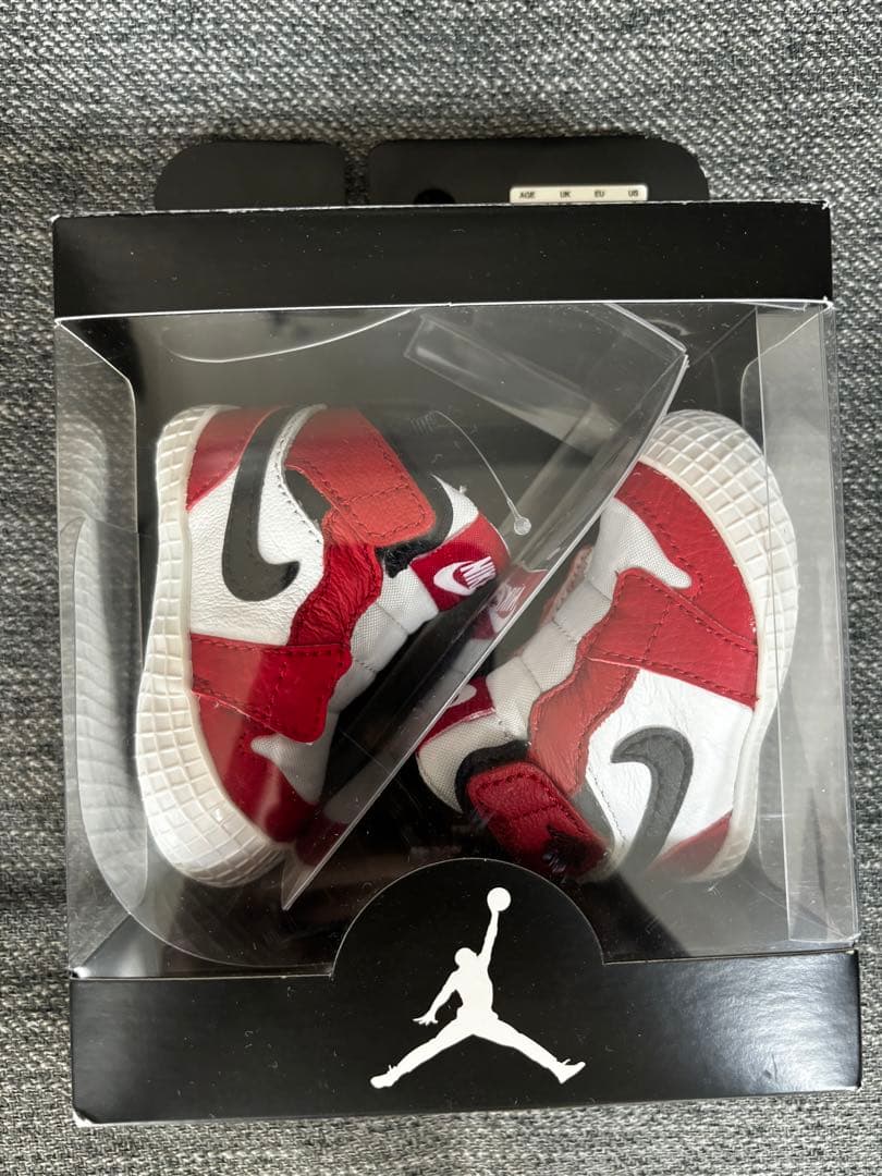 スニーカー Nike TD Air Jordan 1 Crib Bootie Chicago