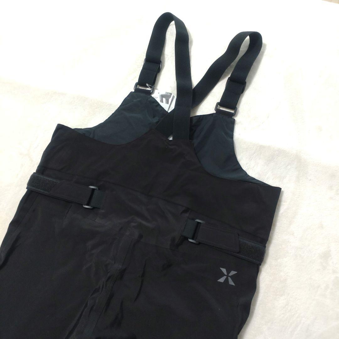 【タグ付き未使用】シマノ　XEFO DURAST レインビブ　ブラック　L